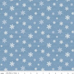 Snowflakes in Blue