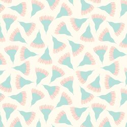 Scattered Blooms in Cream