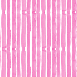Party Stripe in Magenta
