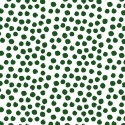 Large Painted Dot in Wintergreen on White