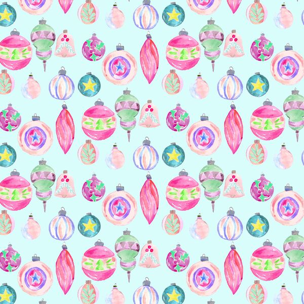 Ornaments in Minty