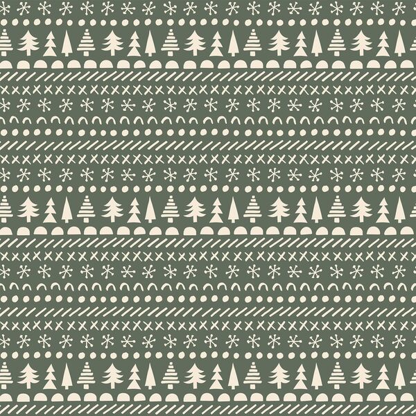 Tree Stitches in Forest