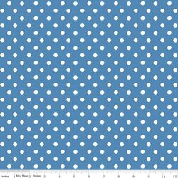 Button Dots in Blue