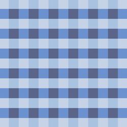 Spring Gingham in Forget Me Not