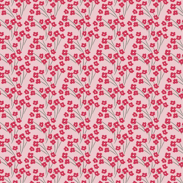 Woodland Bloom in Joyful Pink