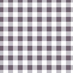 Gingham in Plum