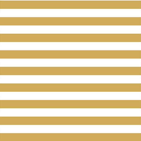Horizontal Candy Stripe in Straw