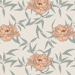 Peony in Cream