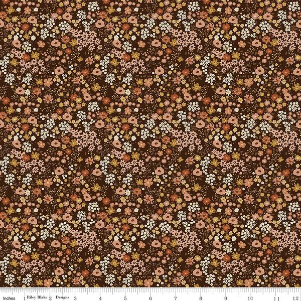 Flower Garden in Coffee