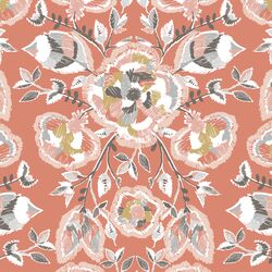 Stitch Floral in Desert Rose