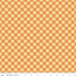 Gingham in Orange