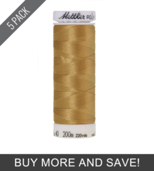 Flax (3406-0552) - Poly Sheen - 220 Yards (5 Pack)