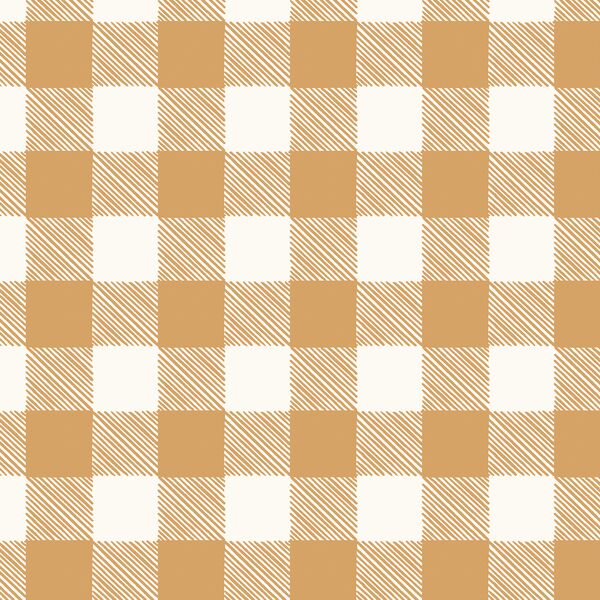 Merry Plaid in Ochre