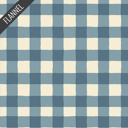 Plaid of My Dreams Flannel in Sky