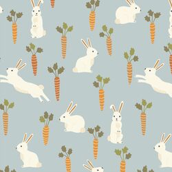 Easter Garden in Air Blue