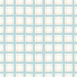 Spring Picnic Plaid in Airy Blue