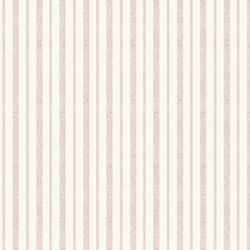 Stacked Stripe in Dusty Rose Pink on Ivory