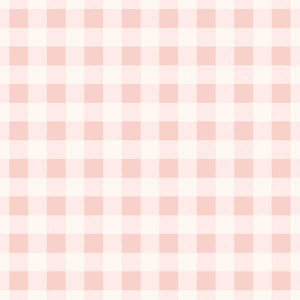Sweet Gingham in Cherry Blossom