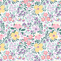 Floral Springtime in Garden