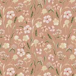 Flower Field in Vintage Meadow