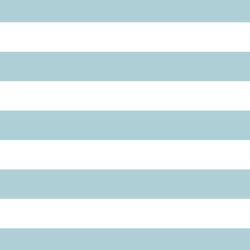 Horizontal Play Stripe in Powder Blue