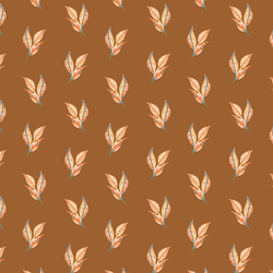 Dancing Leaf in Copper