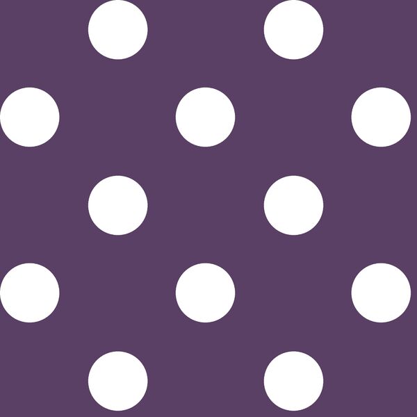 Jumbo Dot in Aubergine