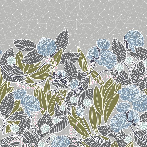 Twilight Border in Pebble