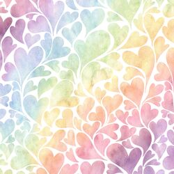 Swirly Hearts in Blooming