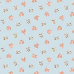 Petite Floral in Bluebell