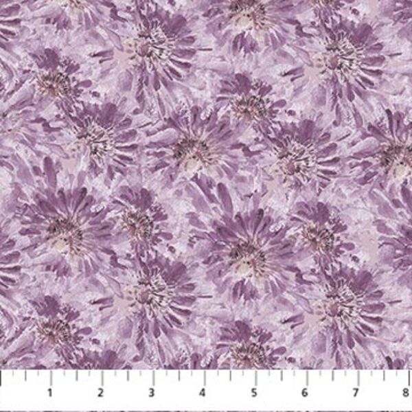 Floral Texture in Purple