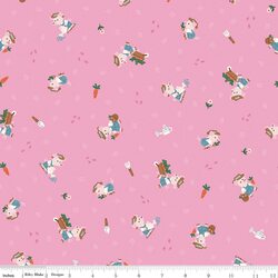 Gardening Piglets in Bubblegum