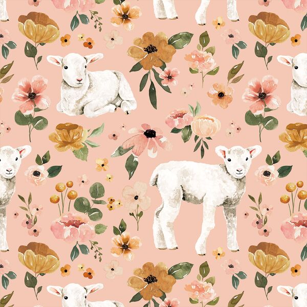 Floral Lambs in Petal