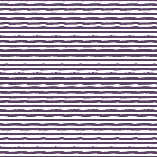 Little Painted Stripes in Aubergine