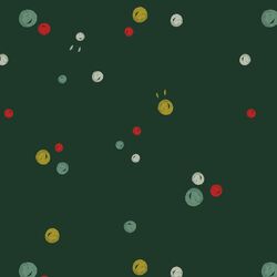 Twinkling Lights in Dark Pine