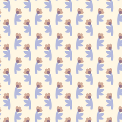 Evening Bloom in Ivory