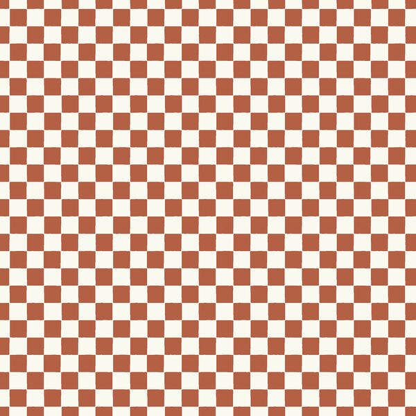 Check Me Out in Rust and Cream