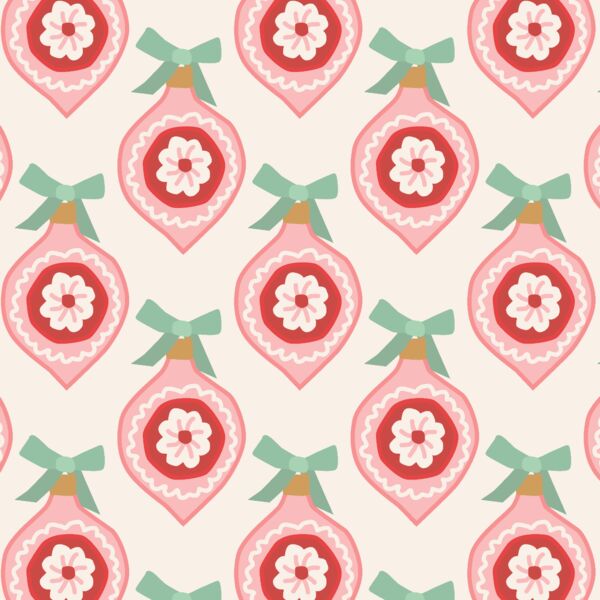 Ornaments in Soft Ivory