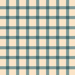 Plaid in Dusky Blue