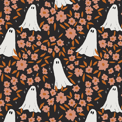 Boho Ghosts in Spooky Night