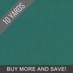 Artisan Cotton Yarn-Dye in Kelly Green Lapis - 10 Yard Bolt