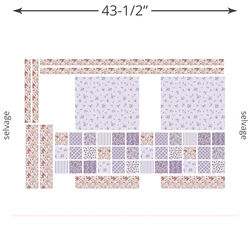 Tea Cozy Panel in Purple