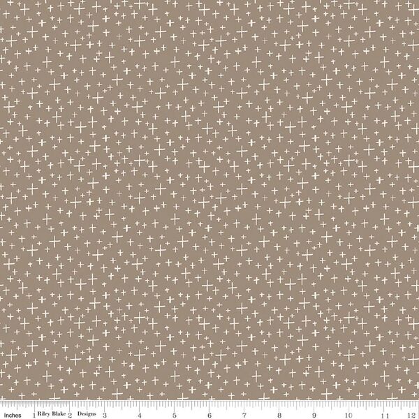 Criss Cross in Taupe