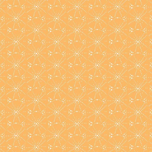 Small Sandy Urchin in Tangerine