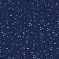 Starry Starry Night in Midnight Blue