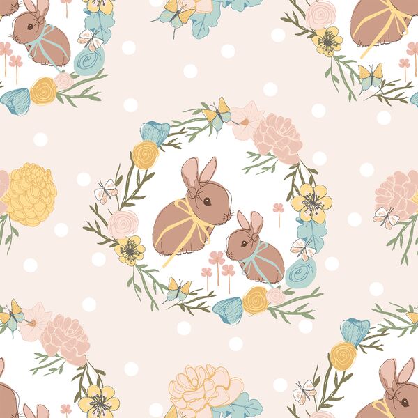 Bunny Hop in Soft Petal