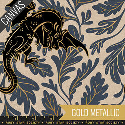 Dragon Lair Canvas in Smoke Metallic