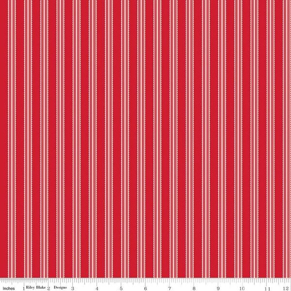 Stripes in Red