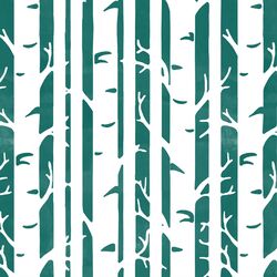 Birches in Emerald