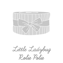Little Ladybug 2.5" Strip Roll